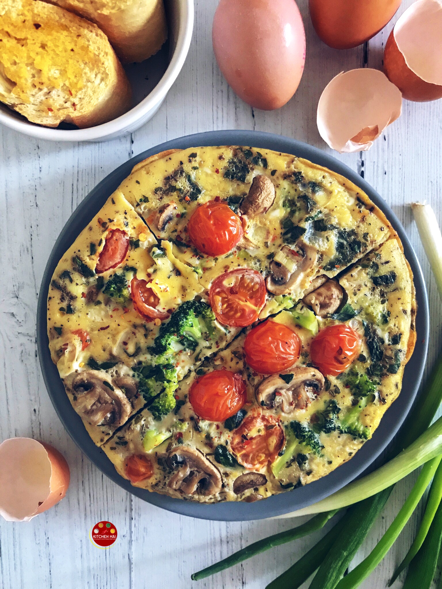 Veggie Loaded Frittata Image