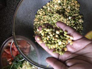 "Easy homemade green mung beans dal tadka recipe - www.kitchenmai.com"