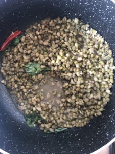"Khatta moong green gram curry buttermilk curry - www.kitchenmai.com"