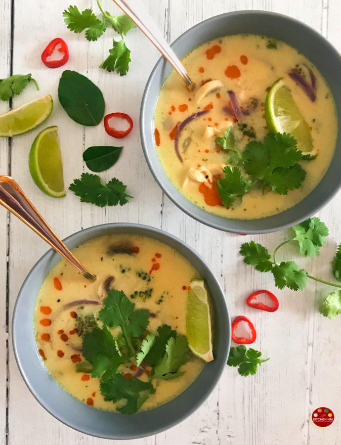 Tom kha gai – Thai coconut chicken soup