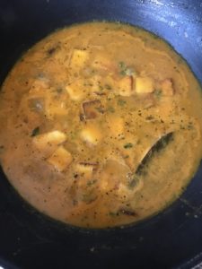 "Healthy shahi paneer - www.kitchenmai.com"