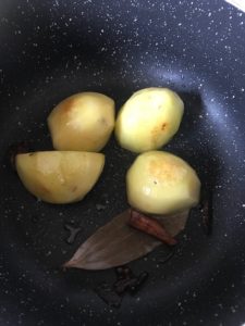 "chicken biryani with potatoes - www.kitchenmai.com"