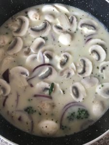 "Tom kha gai - Thai coconut chicken soup - www.kitchenmai.com"