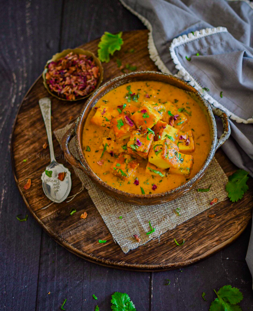 Healthy shahi paneer – Kitchen Mai