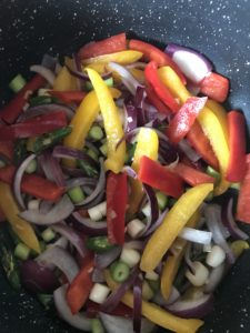 "Paneer chili garlic stir fry - www.kitchenmai.com"