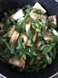 "Paneer chili garlic stir fry - www.kitchenmai.com"