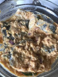 "Doi maach - Bengali fish curry with yoghurt - www.kitchenmai.com"