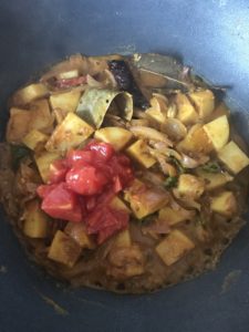"Ghugni dried yellow peas curry - www.kitchenmai.com"