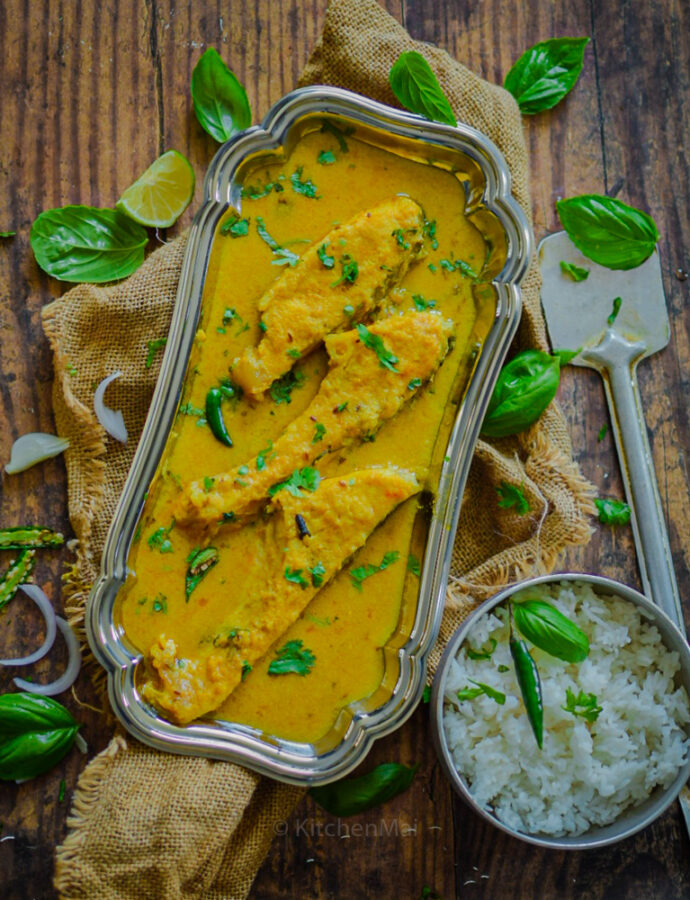 Doi maach – Bengali fish curry with yoghurt