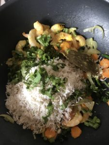 "Goan prawn pulao pilaf - www.kitchenmai.com"