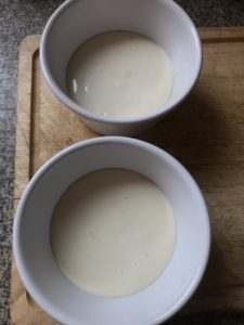 "Caramel bhapa mishti doi (baked sweetened yoghurt) - www.kitchenmai.com"