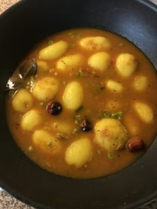 "Bengali style dum aloo - www.kitchenmai.com"