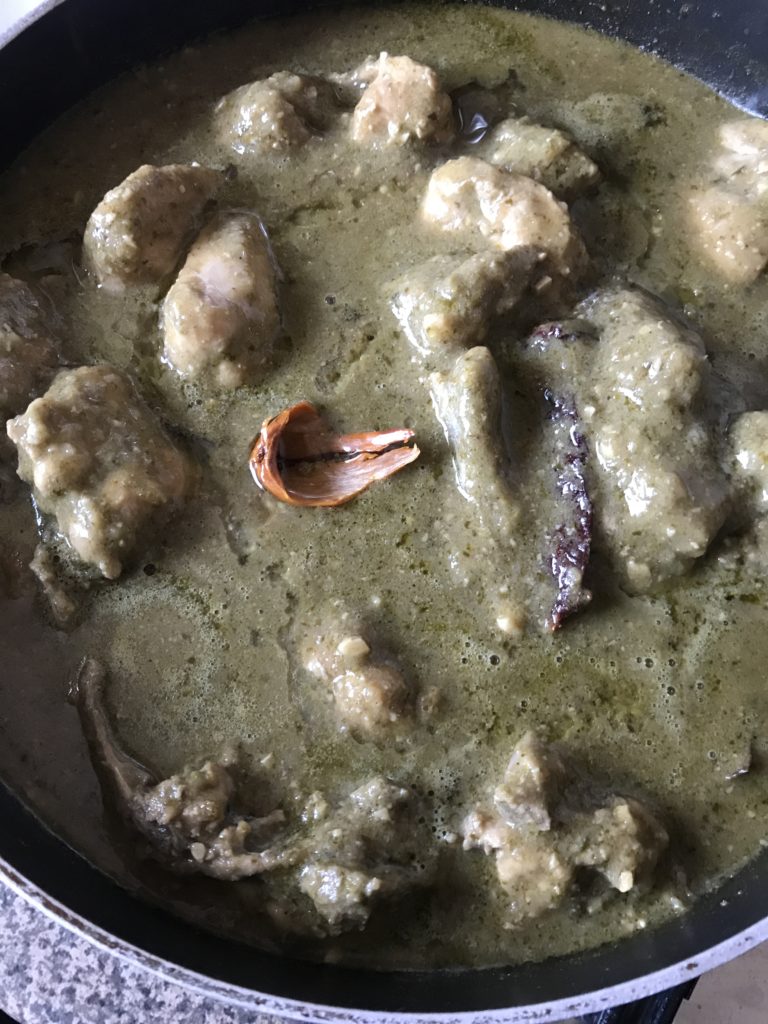 Green chicken korma – Kitchen Mai