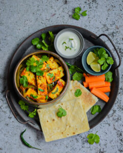 "Paneer capsicum masala - www.kitchenmai.com"