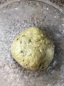 "Avocado paratha (flatbread) - www.kitchenmai.com"