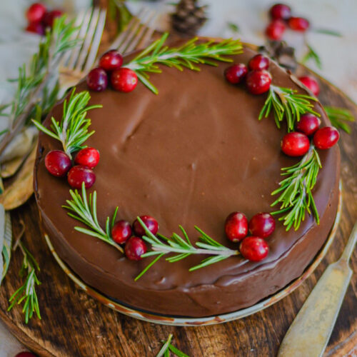 "chocolate coffee cake - www.kitchenmai.com"