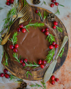 "chocolate coffee cake - www.kitchenmai.com"