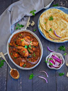 "Mangalore chicken ghee roast - www.kitchenmai.com"