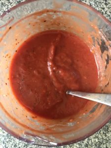 "spicy tomato chorizo pasta - www.kitchenmai.com"