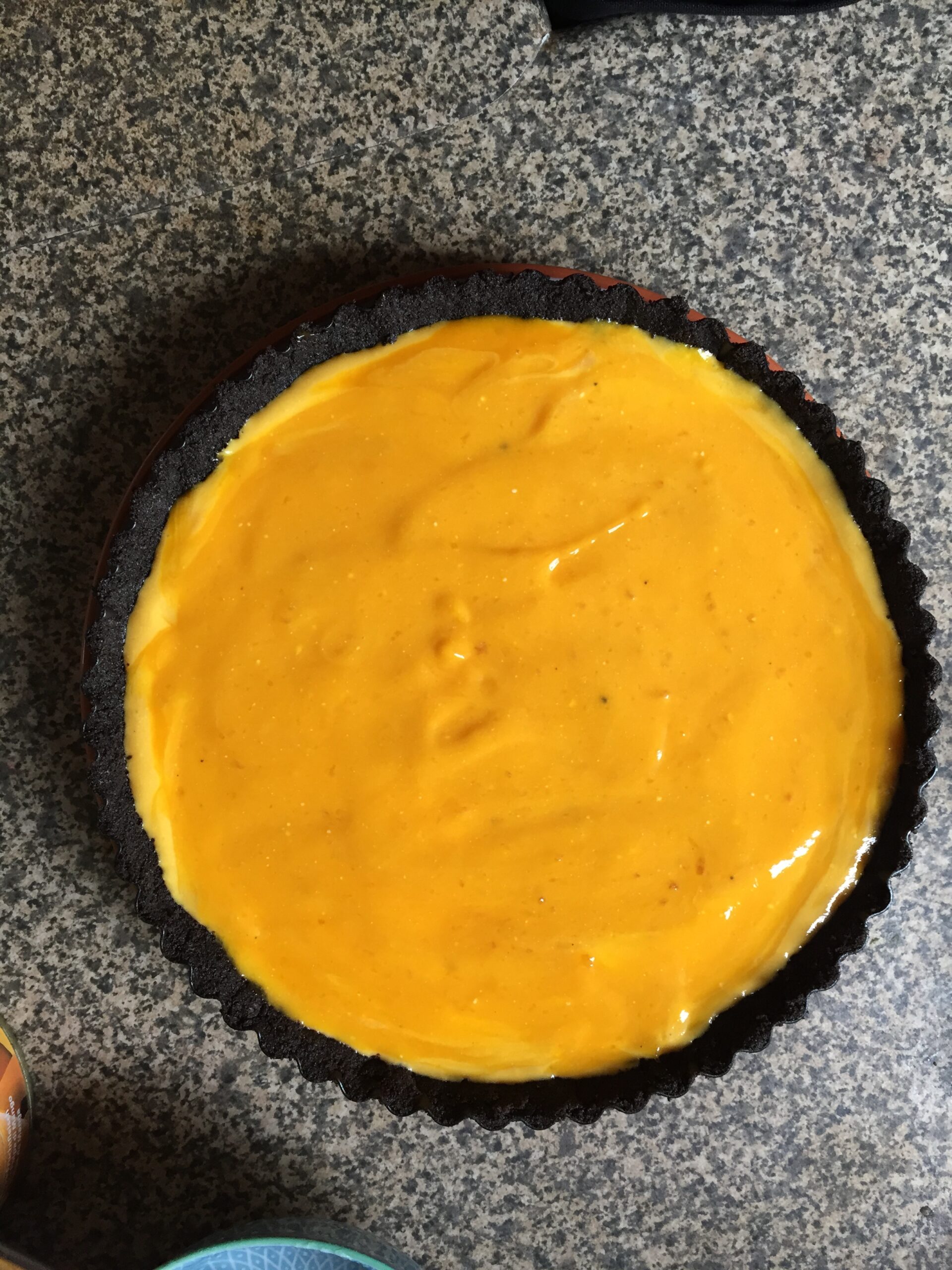 Oreo mango shrikhand tart – Kitchen Mai