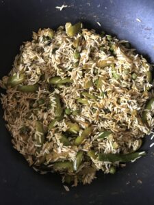 "maharashtrian masale bhaat - www.kitchenmai.com"