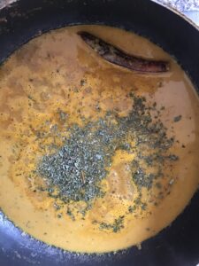 "methi paneer fenugreek flavoured paneer curry - www.kitchenmai.com"