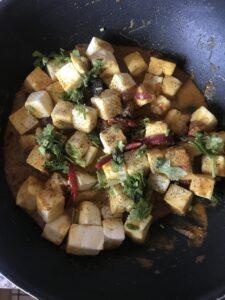 "Paneer and spinach dum biryani - www.kitchenmai.com"