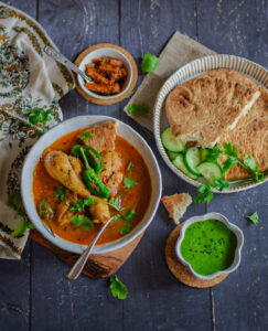 "Achari murgh (chicken curry in pickling spices) - www.kitchenmai.com"