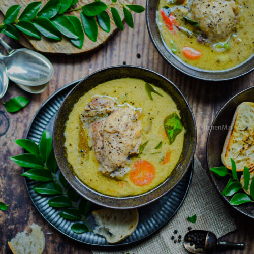 "Kerala chicken stew - www.kitchenmai.com"
