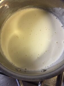 "Homemade vanilla custard (without custard powder) - www.kitchenmai.com"