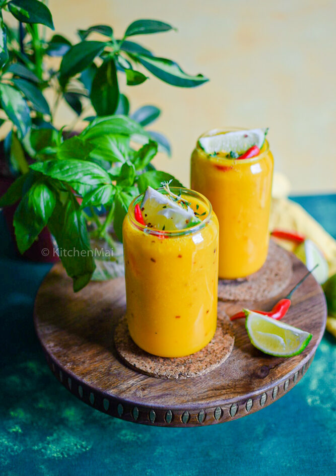 Mango chilli lemonade – Kitchen Mai