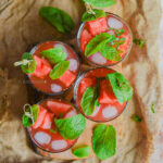 "Watermelon iced tea - www.kitchenmai.com"