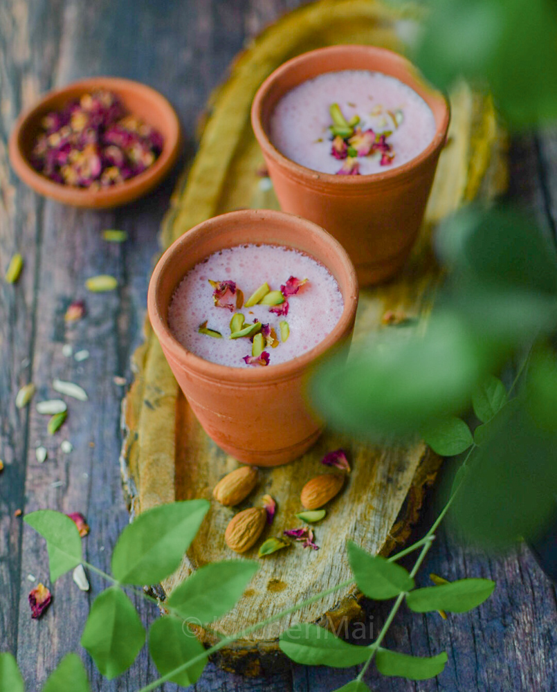 Punjabi rose lassi – Kitchen Mai