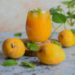 "Mango iced tea - www.kitchenmai.com"