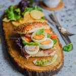 "Boiled egg sandwich for breakfast - www.kitchenmai"
