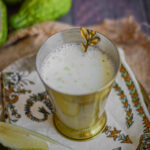 "Gondhoraj ghol (King lime lassi) - www.kitchenmai.com"